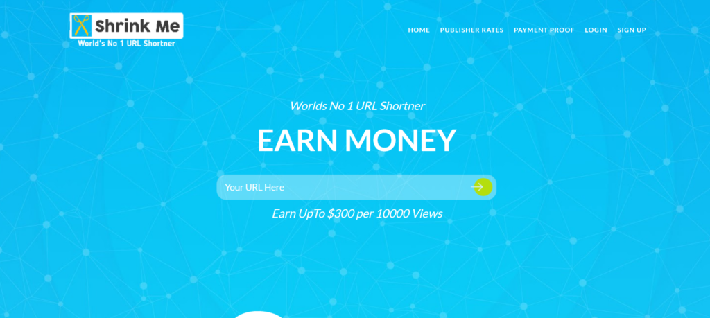 make money online using shrinkme